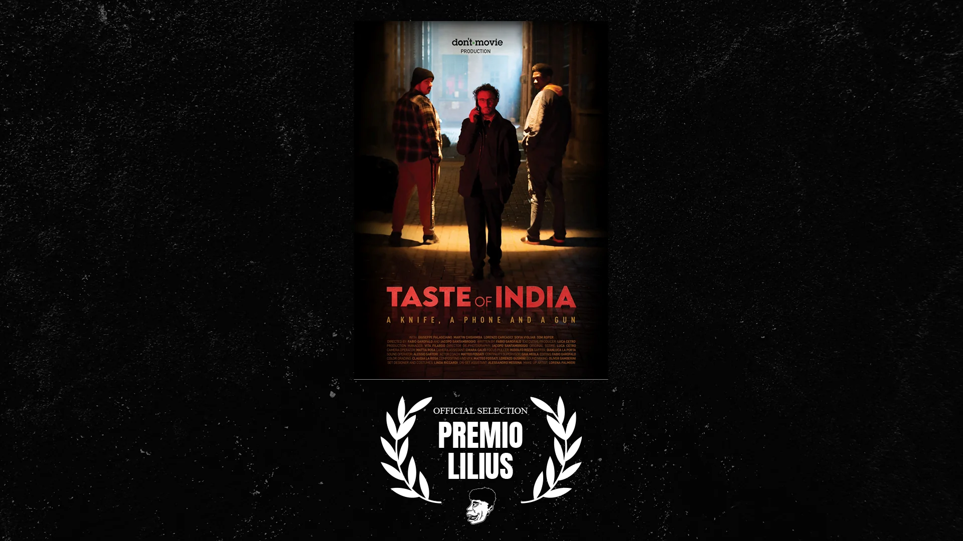 Locandina del premio — Premio Lilius: Taste of India